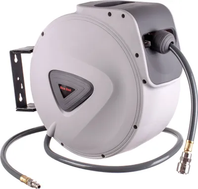 Produktbild von Pneumatische automatische Schlauchaufrollvorrichtung 15 m + 1,4 m Schnellkupplungen Trommel
