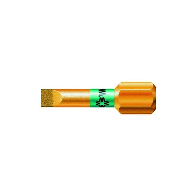 Produktbild von Wera 05056176001, 1 Stück(e), Schlitz, Metall, 25 mm, 25,4 / 4 mm (1 / 4")