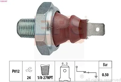 Obrázek produktu pro czujnik ciś.oleju VO 240 ..