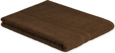 Produktbild von Duschtuch Frottier 500 g/m²  70 x 140 cm Schokobraun