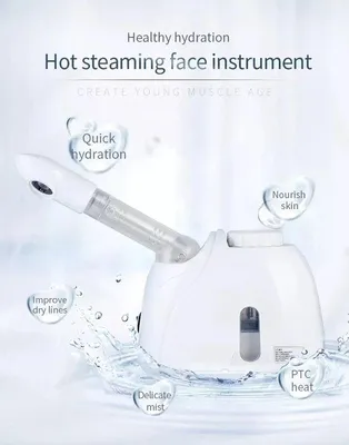 Image de Appareil à vapeur pour le visage, pour les soins de la peau à domicile