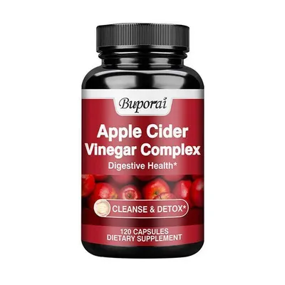 Obrázok produktu pre Jablčný ocot komplex 1000 mg (120 kapsúl) doplnok stravy, očista, detoxikácia, váha, trávenie