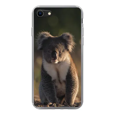 Produktbild von MuchoWow® Handyhülle Schutzhülle Hülle für iPhone 7 Koala - Sonne - Tier - Kinder - Jungen - Mädchen Silikon Softcase Handy Hülle - Kartenhalter
