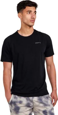 Image de Craft Core Essence Bi-blend T-shirt manches courtes Noir XL Homme Noir XL
