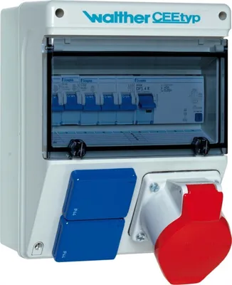 Produktbild von Walther Werke Steckdosenkombination 6921109