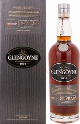 Produktbild von Glengoyne 25 Years Old Highland Single Malt Scotch Whisky 48,00 %  0,70 Liter