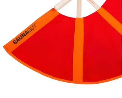 Produktbild von SAUNAGUT® Aufgussfächer Esche KLEIN, Farbe:Schwarz