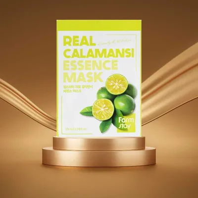 Produktbild von FARMSTAY Real Essence Mask Calamasi Tuchmaske 23ml