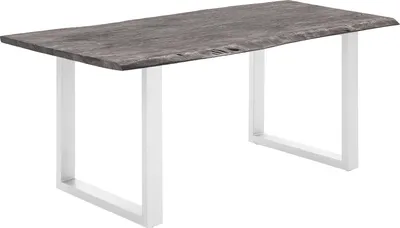Produktbild von Esstisch Bullwer grau-weiß 230x100 cm