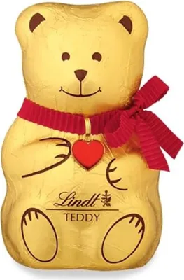 Image de Lindt Teddy Ourson figurine en chocolat au lait des Alpes 100g
