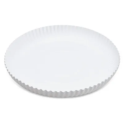 Produktbild von 150x BIONATURE Pappteller 'RECY' rund tief Ø26cm weiß