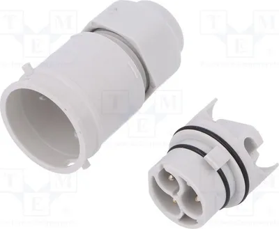 Obrázek produktu pro 1x Konektor: pro připojení k AC napájení, šroubová svorka, samice, typ 3701/V AC