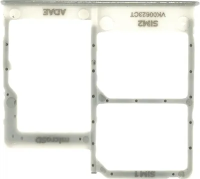 Produktbild von Simkarten Halter für Samsung Galaxy A41 (SM-A415F), Weiß