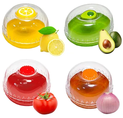 Immagine prodotto di Solidchoice - Set di 4 contenitori per la conservazione di frutta e verdura