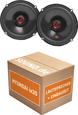 Produktbild von Lautsprecher Boxen Einbaupaket Front JBL Club 620F passend für Hyundai ix35 | 2x Tief-Mitteltöner mit integriertem Hochtöner 165W MAX