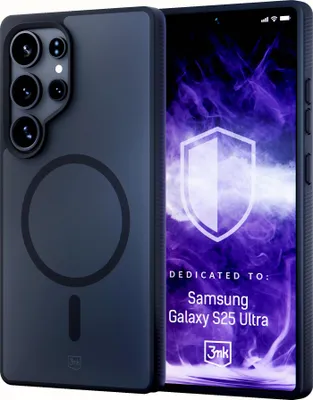 Produktbild von 3mk Smoke MagCase für Samsung Galaxy S25 Ultra - Schwarz
