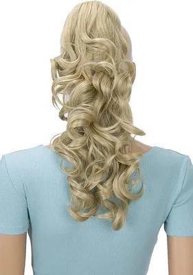 Produktbild von 40cm Volumineus Golvend Blond Haarstukje