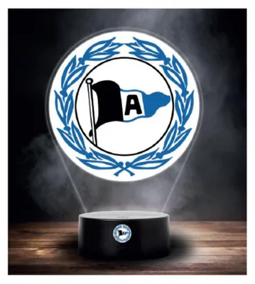 Produktbild von Arminia Bielefeld LED Nachtlicht Logo