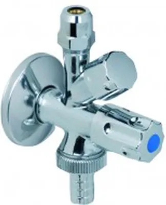 Produktbild von Teka Eckventil 3/8" mit Gerätanschluss 3/4", 1 Stk.