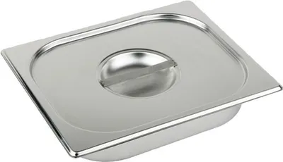 Produktbild von APS GN 1/4 Deckel ohne Löffelaussparung, Edelstahl, 160 x 265 mm