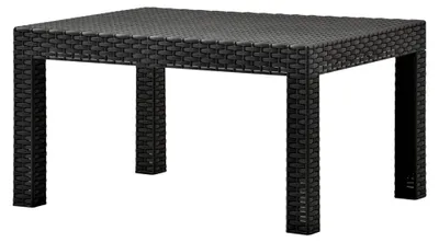 Produktbild von Gartentisch Anthrazit 58x58x41 cm PP Rattan