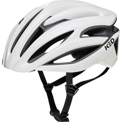 Produktbild von KED Rayzon Sport Fahrradhelm – Belüfteter Rennradhelm Mit LED Rücklicht Und Aerodynamischem Design I Helm Farbe: white Größe: 55-59 (M)
