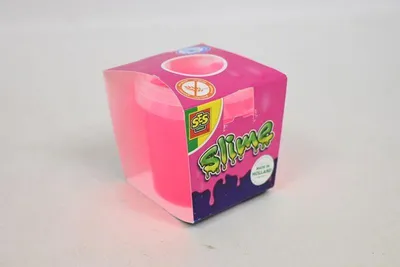 Obrázek produktu pro SES Creative - Slime Neon Roze - Slijm in felle neon kleur – Kant en klare slijm - Spelen met slijm - 140 gram, Sliz, 3 rok/roky, Růžová, 1 kusů