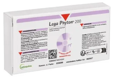 Image de Lega Phyton 200 comprimés d'ergothérapie pour chiens/chats 24 pcs