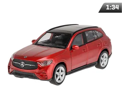 Obrázok produktu pre Model 1:34, Mercedes-Benz GLC, czerwony