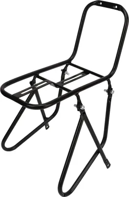 Image de Porte-bagages avant en acier Porte-vélos robuste Plus pour VTT