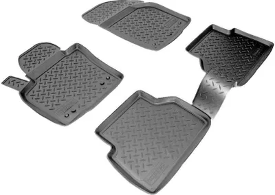 Immagine prodotto di tappetini in gomma 3D per VW Tiguan | Tipo 5N | BJ 2007 - 2016 | perfetta vestibilità con bordo