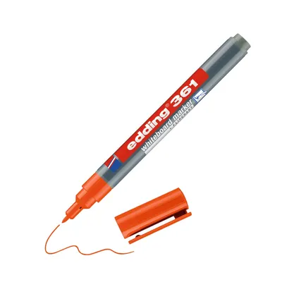 Produktbild von Edding 361, 1 Stück(e), Orange, Rundspitze, 1 mm, 144 mm, 16 mm