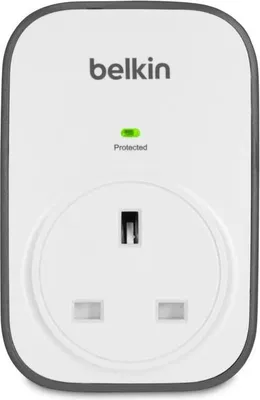 Produktbild von Belkin BSV102AF, 1 AC-Ausgänge, Grau, Weiß
