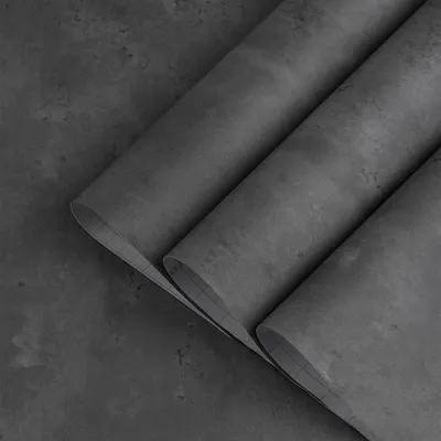 Zdjęcie produktu dla Samoprzylepna Tapeta Ciemnoszary Wzór Betonowy, Wodoodporna i Olejoodporna, 40cm x 3m, do Kuchni