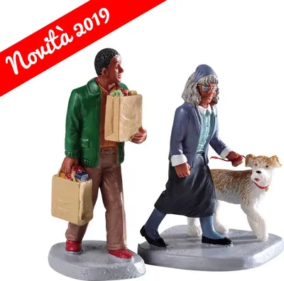 Produktbild von Weihnachtsfigur Happy to help set of 2
