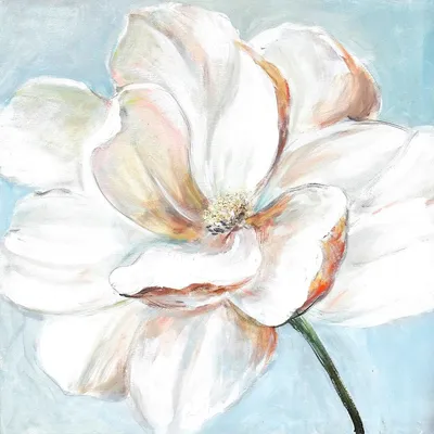 Produktbild von Ölgemälde Blume 30X30