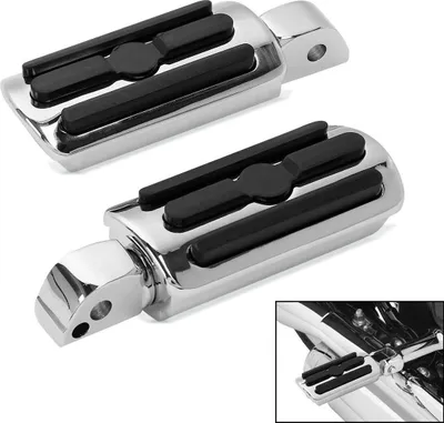 Immagine prodotto di Pedane per passeggero per Harley Davidson Softail 18-25 # SF5 cromo