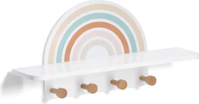 Produktbild von Wandgarderobe mit Ablage RAINBOW