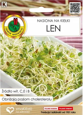 Produktbild von PNOS Leinsamen, Packung mit 10 g