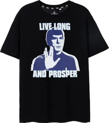 Obrázok produktu pre Star Trek - Pánske tričko "Live Long And Prosper" NS8128 (XL) (Black)