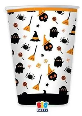 Pohár, papierový, 250 ml, "Halloween"