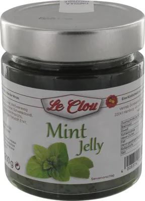 Produktbild von Le Clou Mint Jelly Gourmet Sauce zu Lamm und Wildfleisch 200g