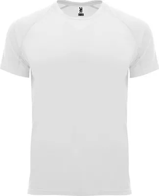 Immagine prodotto di Roly Sport CA0407 | T-shirt Bahrain con maniche raglan - Colore: Bianco 01 - Taglia: M