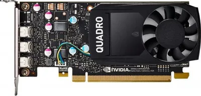 Produktbild von HP NVIDIA Quadro P4000 Grafikkarte, 8 GB, Quadro P4000, 8 GB, GDDR5, 256 Bit, 5120 x 2880 Pixel, PCI Express x16 3.0