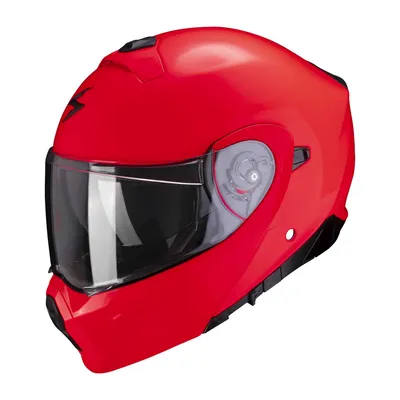 Produktbild von Scorpion EXO 930 Solid Klapphelm Farbe: Rot, Grösse: L (59/60)