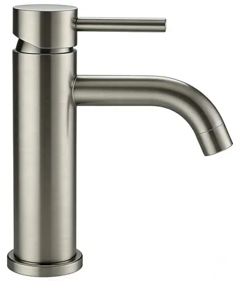Produktbild von AICA Waschtischarmatur Niedriger Wasserhahn Bad Einhebelmischer Mischbatterie Waschbeckenmischer Gebürstet