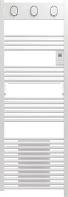 Image de Sèche-serviettes électrique soufflant – MARAPI TACTILE BLANC - 1750 W – Vertical – Inertie fluide – Thermostat électronique – Écran digital