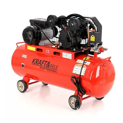 Produktbild von Kraft&Dele Ölkompressor Zweikolben 100l 230V KD402