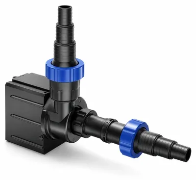 Teichpumpe 16000 l/h, 140 W, Förderhöhe 7,5 m, Schlauchtüllen 25-38 mm