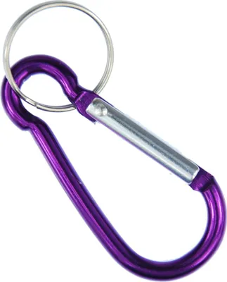 Produktbild von Karabiner Schlüsselanhänger Miniblings Anhänger Schlüsselring Klettern lila